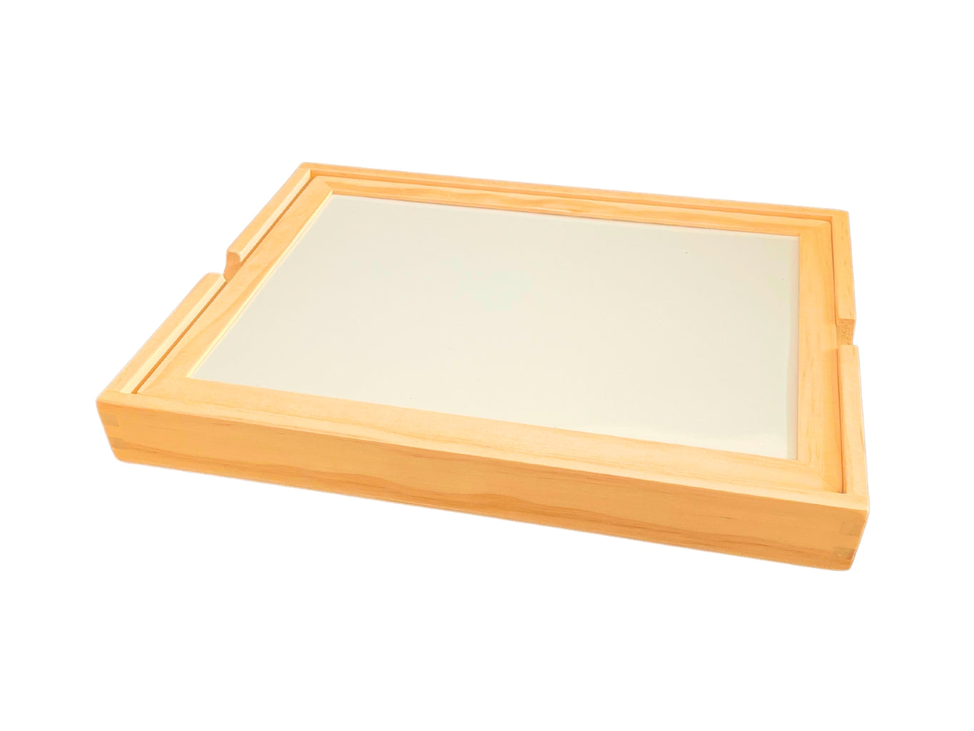 Dřevěná magnetická tabule s rybičkami a fixem
