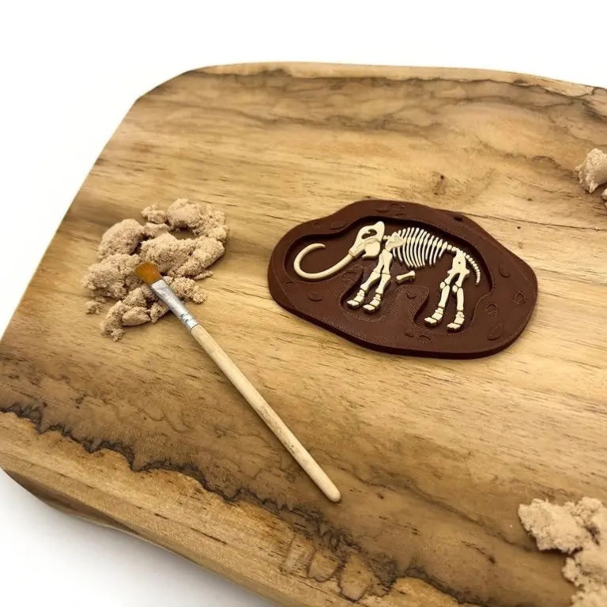 Mamutí fosílie určená pro dětské archeologické hry