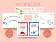 Grafomotorické listy pro batolata – pracovní listy s říkankami pro rozvoj jemné motoriky