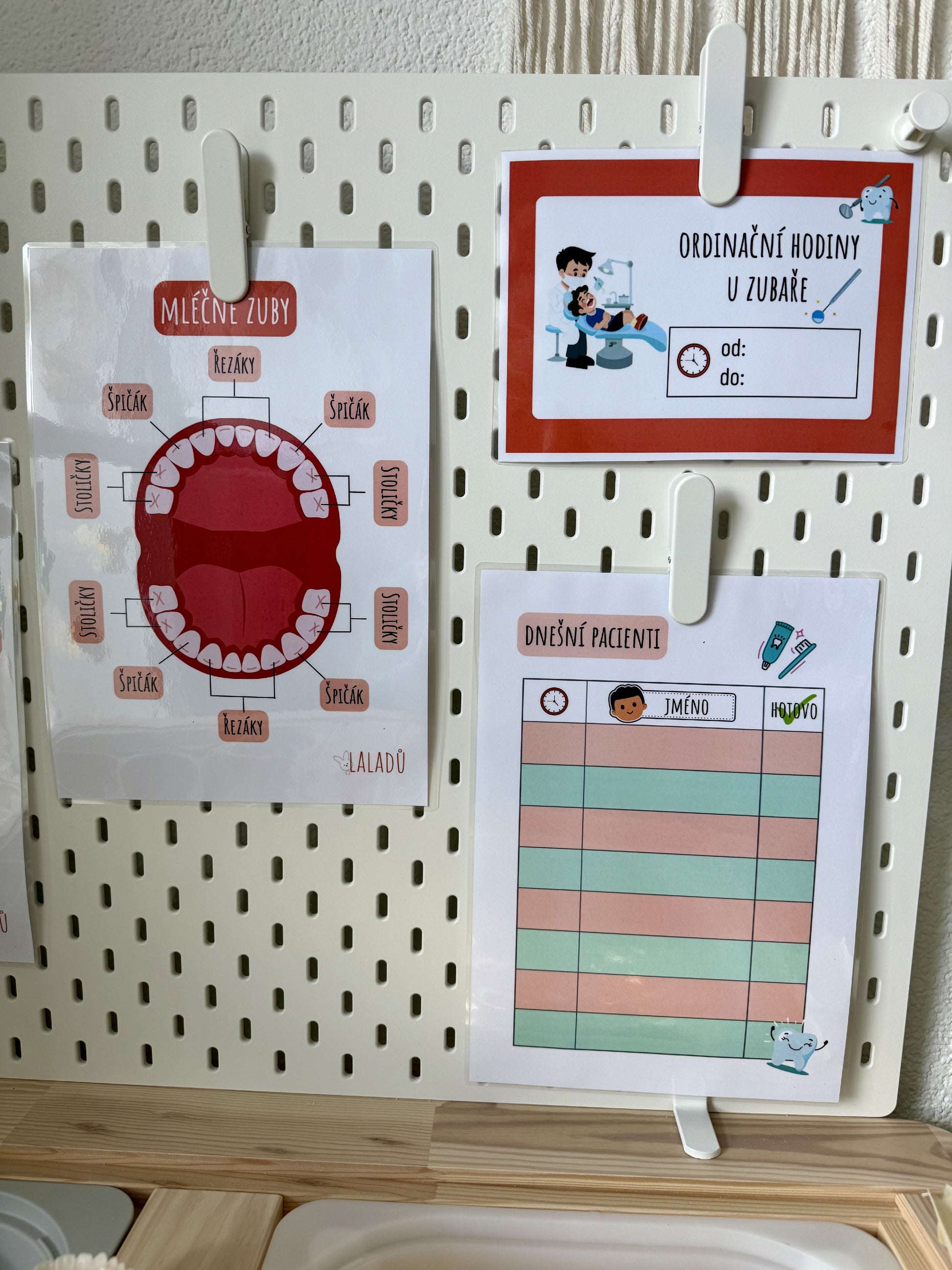Hra na zubaře – výukový materiál angličtina pro děti