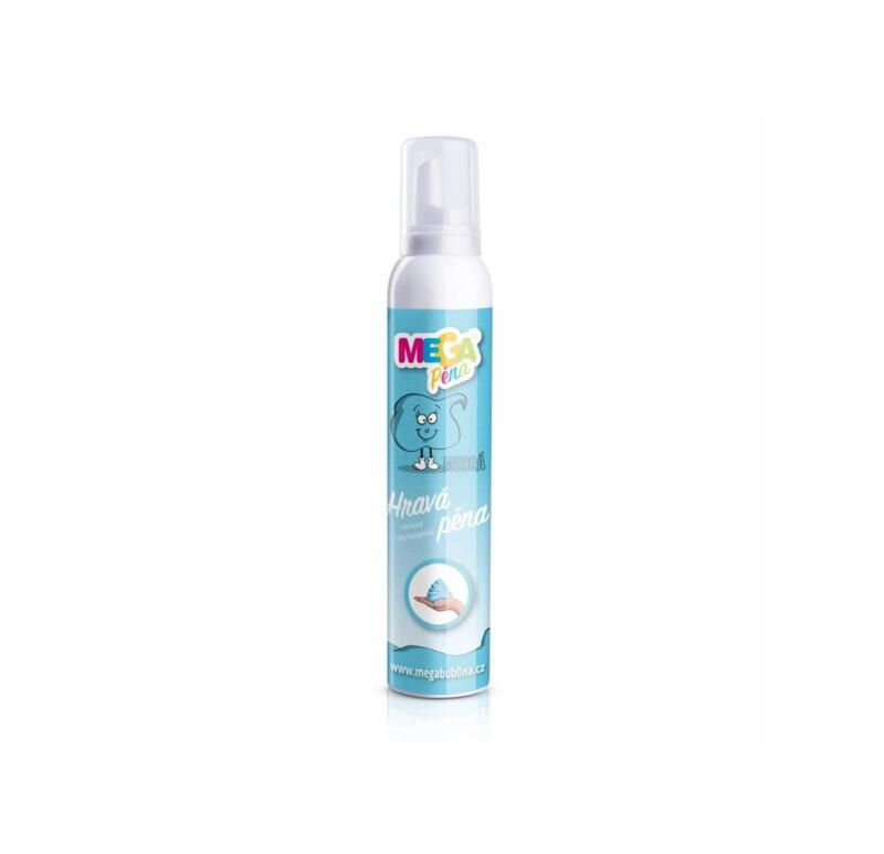 Hravá MegaPěna pro děti modrá 200 ml ve spreji