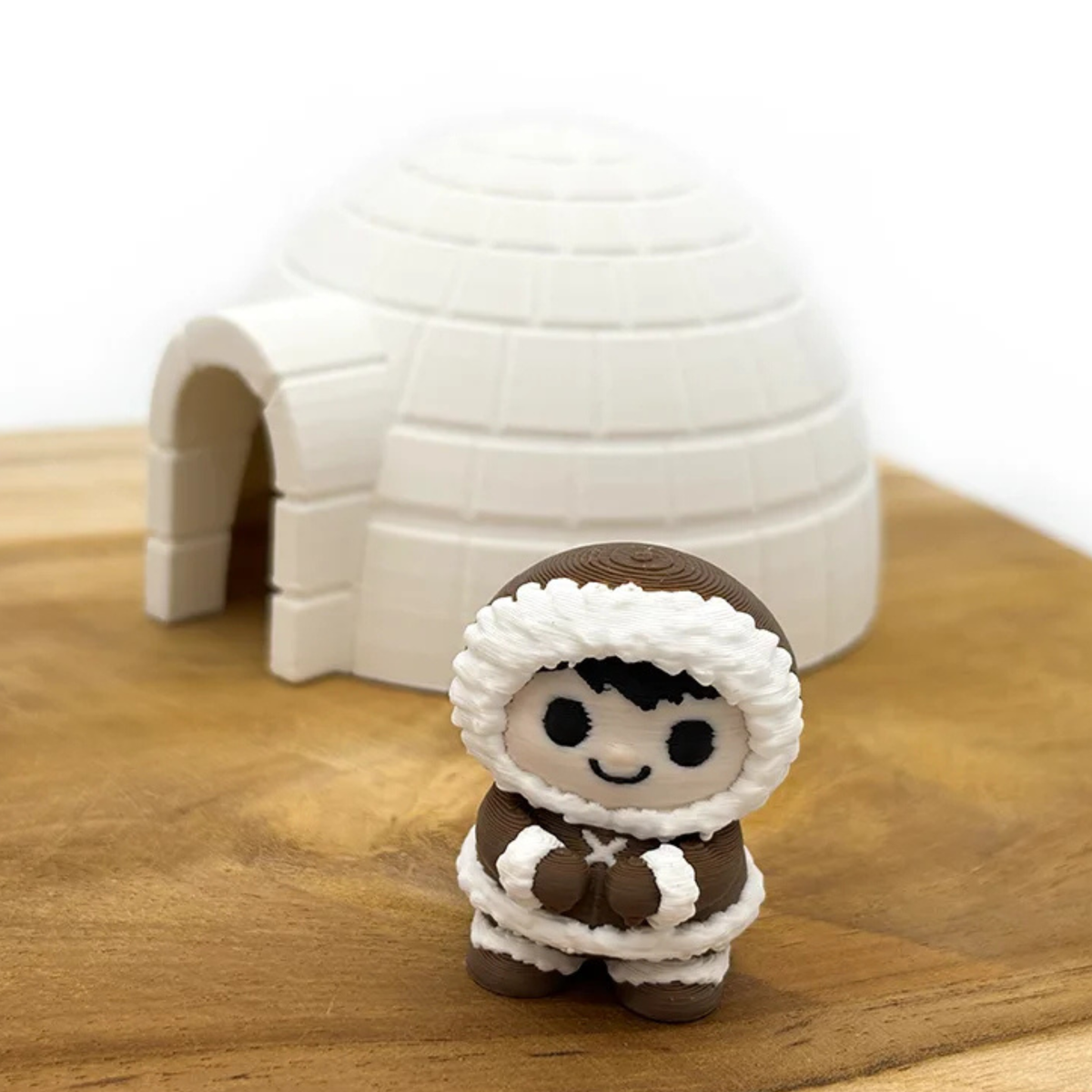 Miniatura Eskymák pro zimní a polární hry