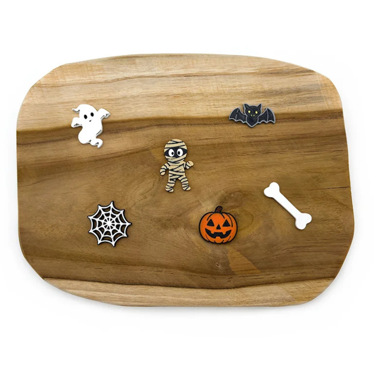 Sada 6 Halloween miniatur pro smyslové hraní dětí