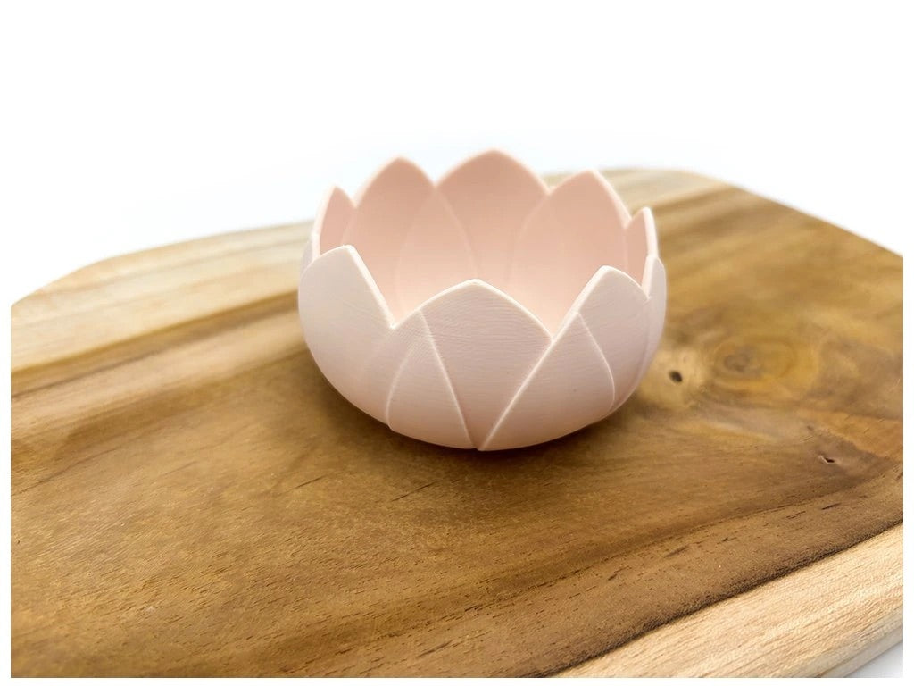 Smyslová miska lotusový květ pro sensory play a třídění materiálů