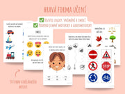 Pracovní listy pro nejmenší děti s hravými vzdělávacími úkoly