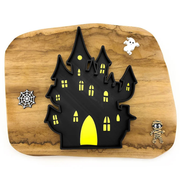 Eco smyslový tác Strašidelný zámek pro halloweenské smyslohraní